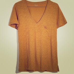 Made well v neck t shirt
